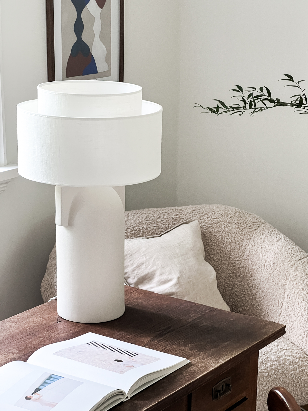 Figoll Bordslampa Sand