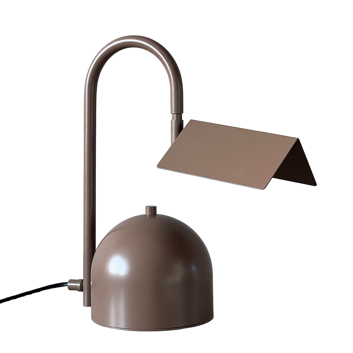 Angol Chunky Bordslampa Brun