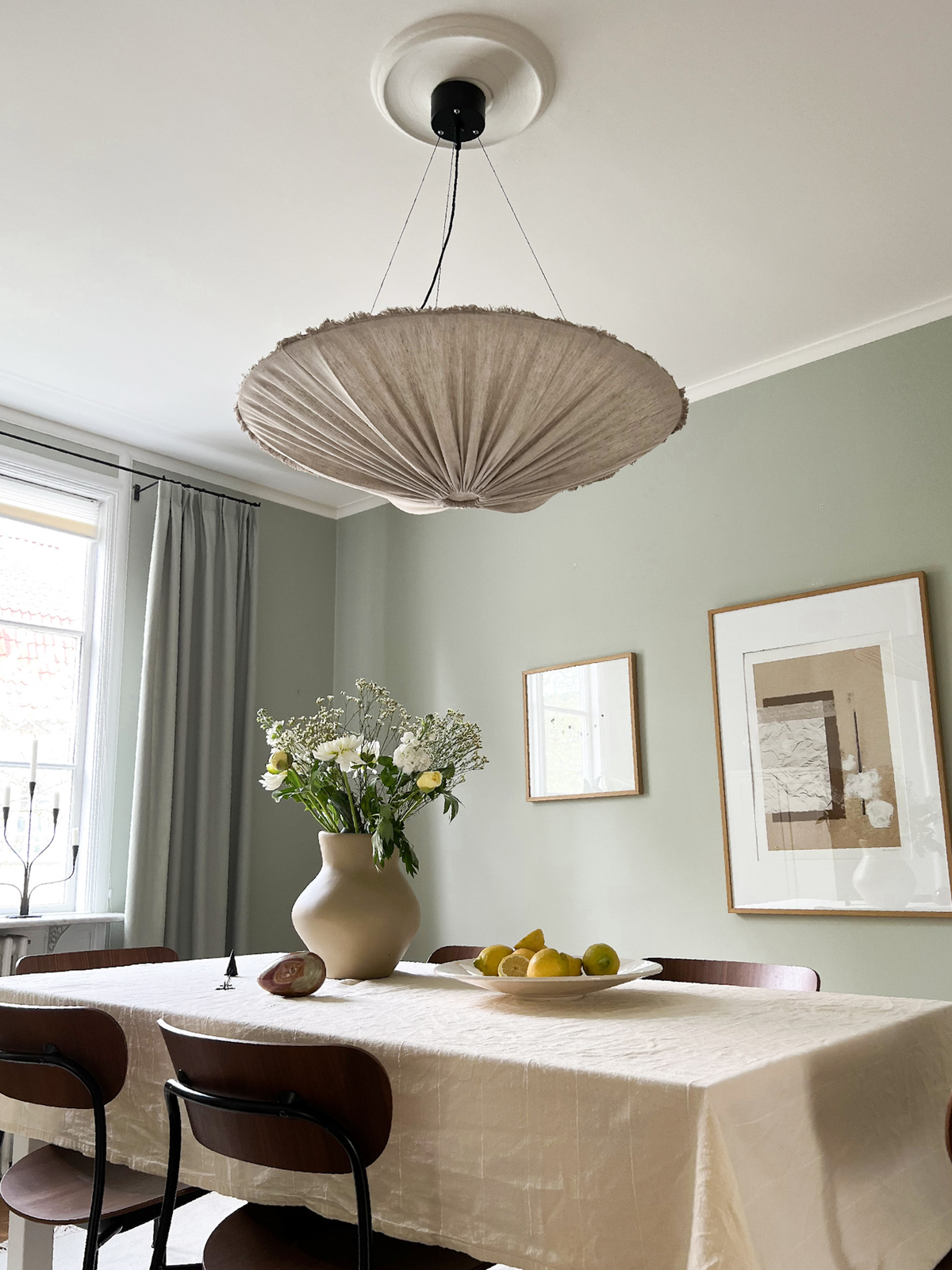 Bonetto Taklampa Beige